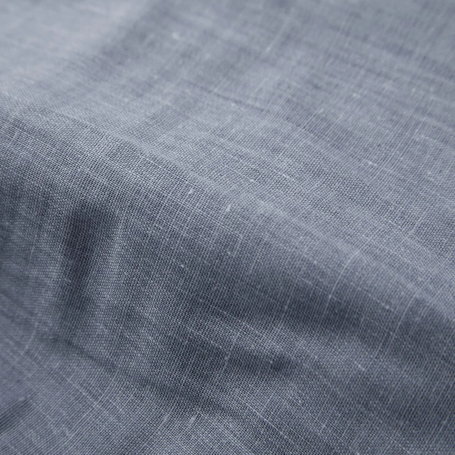 Coppia federe 50x80 cm melange blu