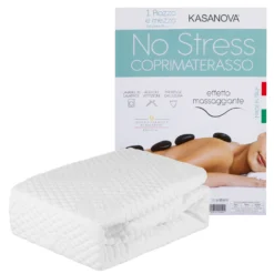 Coprimaterasso 1 piazza e mezza massaggiante No Stress