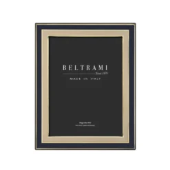 Cornice blu e oro foto 15x20 cm Beltrami con argento Miro Silver