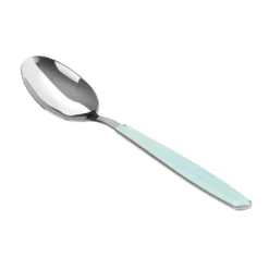 Cucchiaio da tavola sfuso bicolore azzurro e bianco