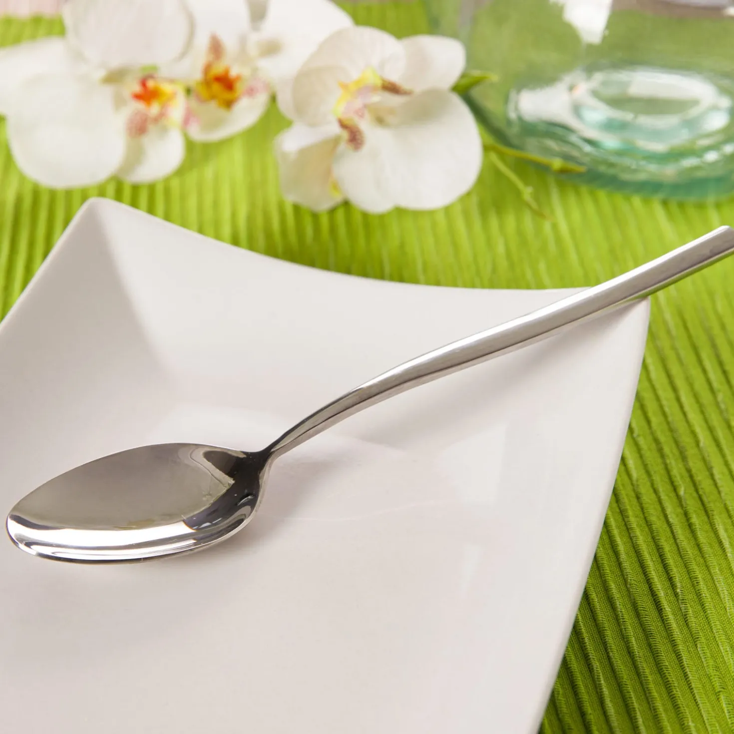 Cucchiaio Happy in acciaio inox, 20,4 cm
