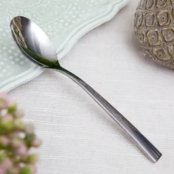 Cucchiaio Smile in acciaio inox, 20,2 cm