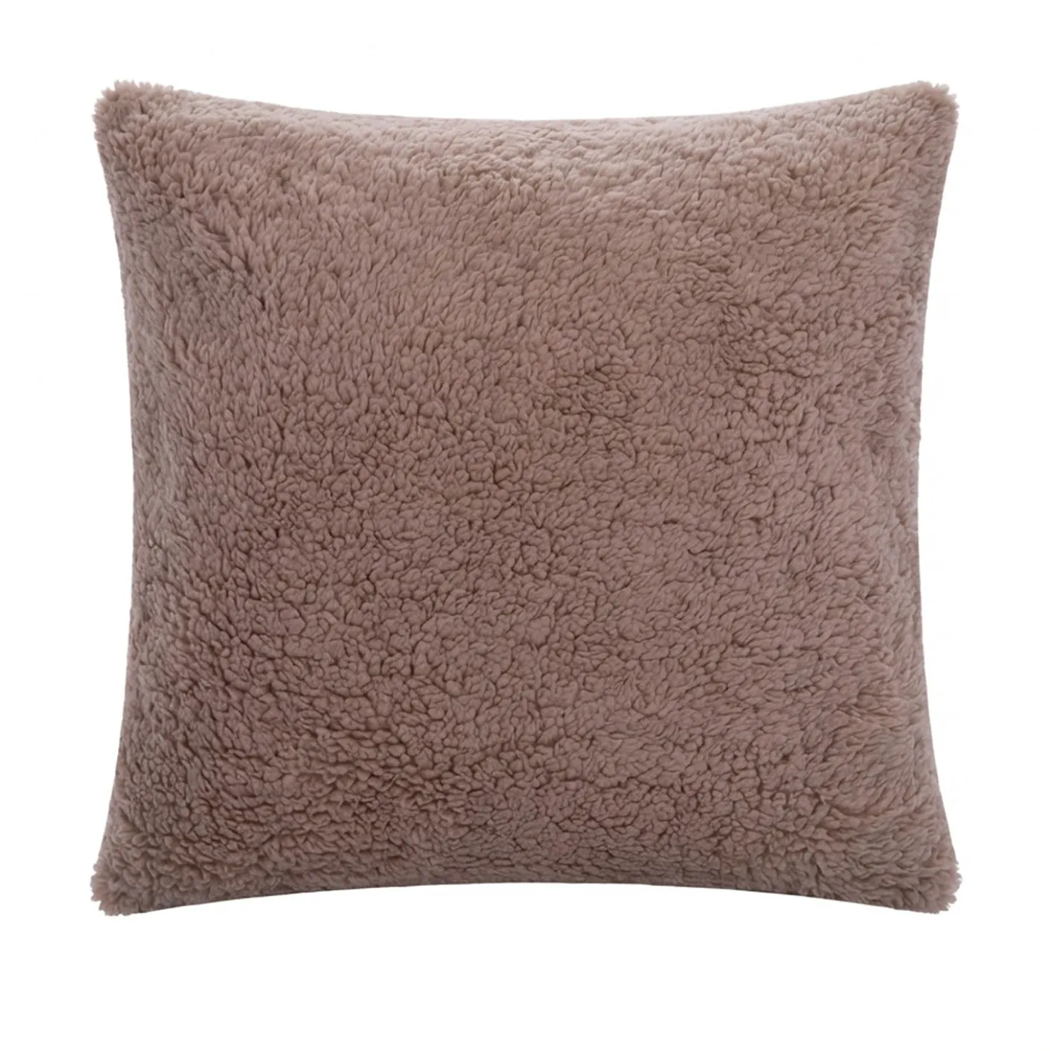 Cuscino arredo cammello sherpa 45x45 cm