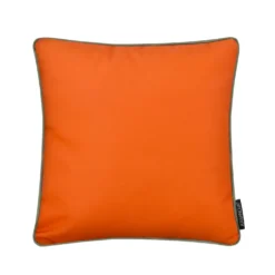 Cuscino arredo idrorepellente 40x40 cm palme arancio