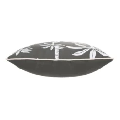 Cuscino arredo idrorepellente 40x40 cm palme grigio