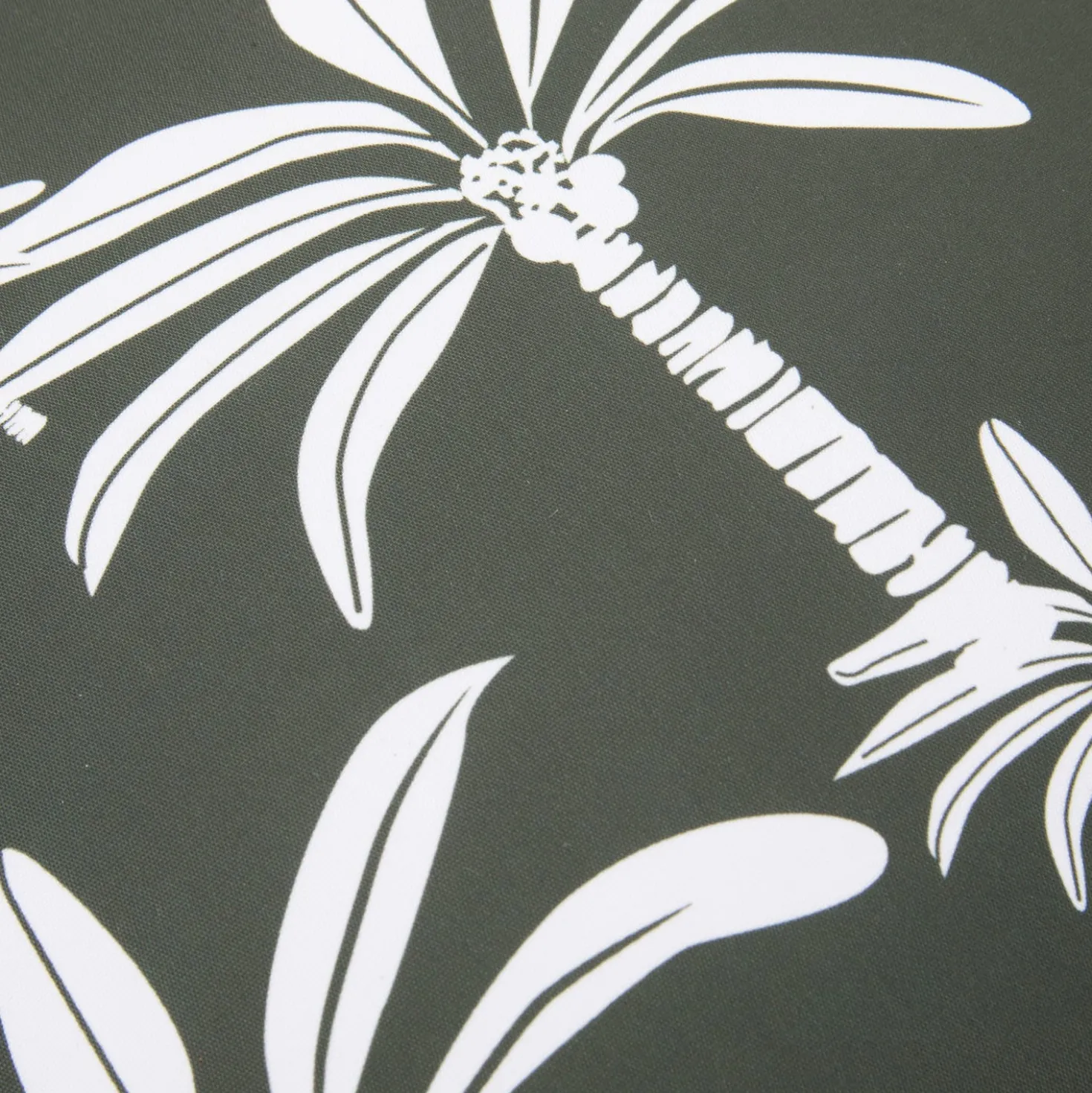 Cuscino arredo idrorepellente 40x40 cm palme grigio
