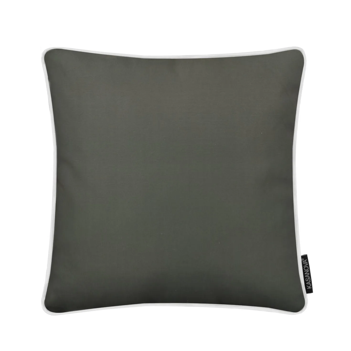 Cuscino arredo idrorepellente 40x40 cm palme grigio