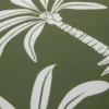 Cuscino arredo idrorepellente 50x50 cm palme verde