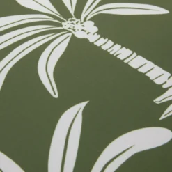 Cuscino arredo idrorepellente 40x40 cm palme verde
