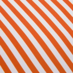 Cuscino arredo idrorepellente 30x50 cm righe arancio