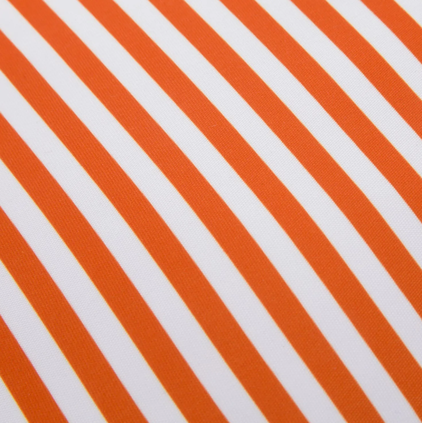 Cuscino arredo idrorepellente 30x50 cm righe arancio