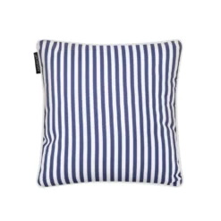Cuscino arredo idrorepellente 30x30 cm righe blu