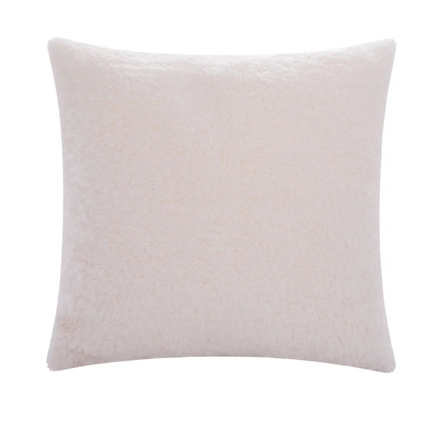 Cuscino arredo latte sherpa 45x45 cm
