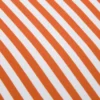 Cuscino cilindrico idrorepellente 18x50 cm righe arancio
