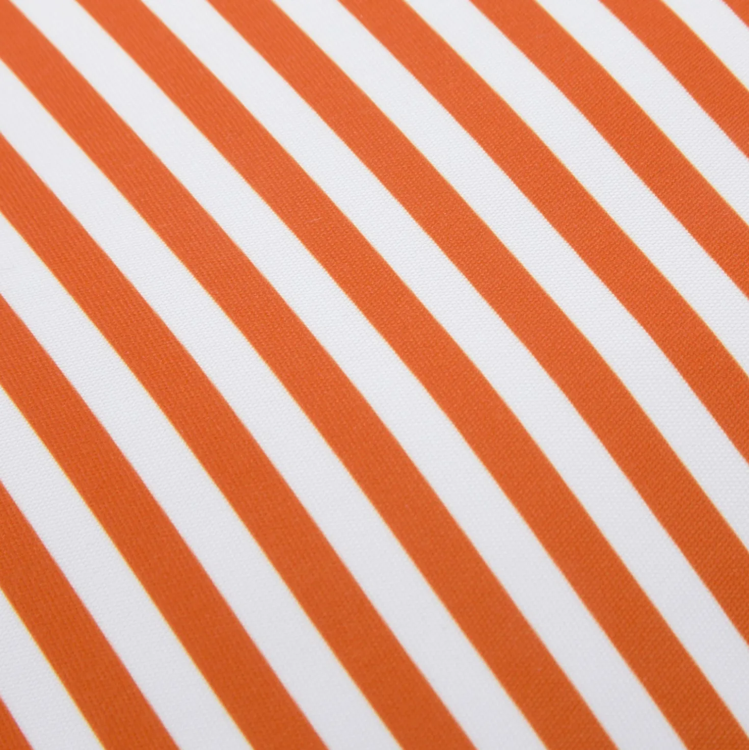 Cuscino cilindrico idrorepellente 18x50 cm righe arancio