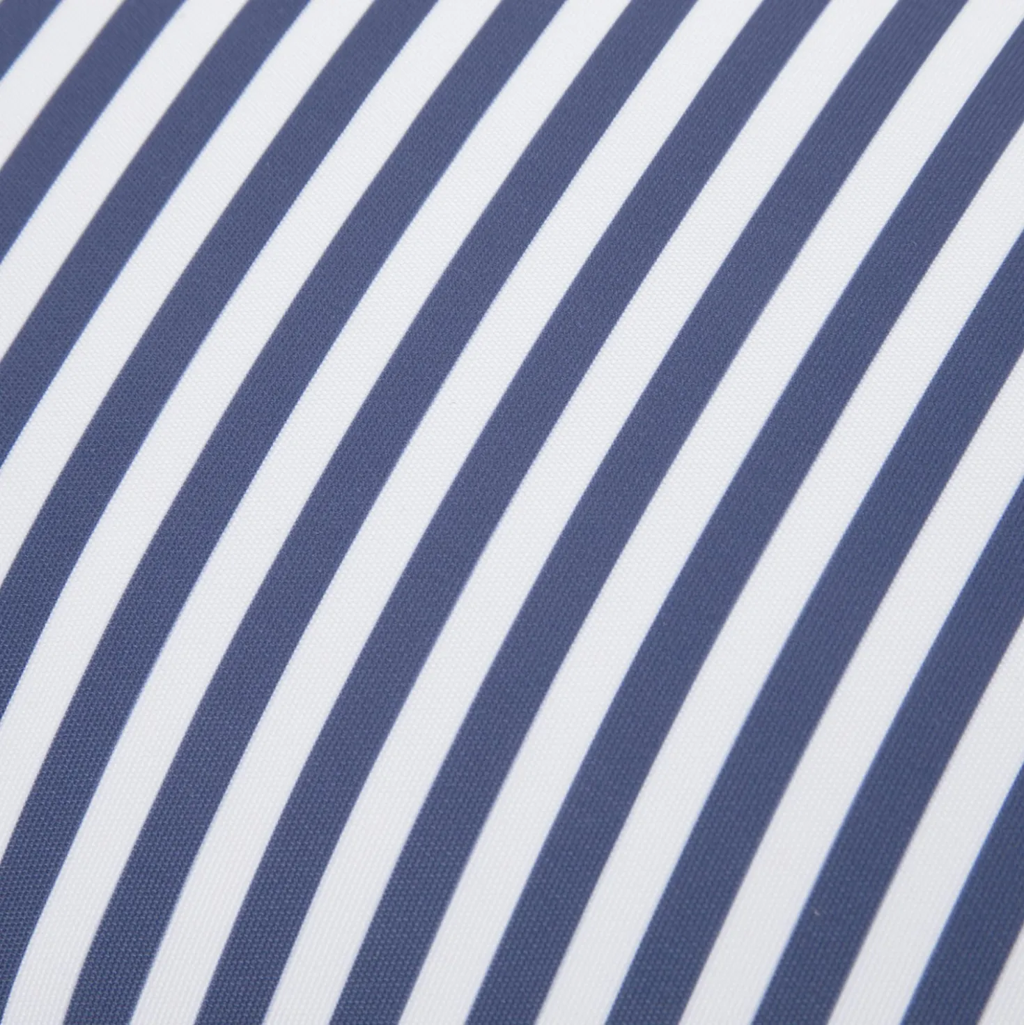 Cuscino cilindrico idrorepellente 18x50 cm righe blu