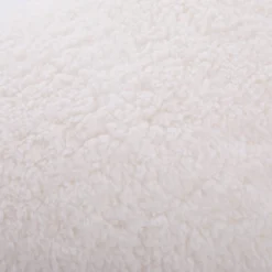 Cuscino cuore arredo latte sherpa 30x50 cm