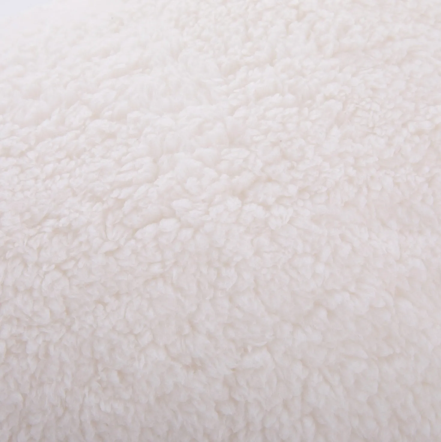 Cuscino cuore arredo latte sherpa 30x50 cm