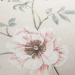 Cuscino divano beige 45x45 cm fiori