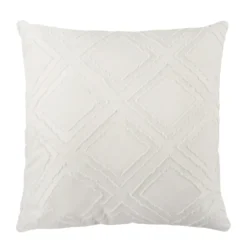 Cuscino divano panna 45x45 cm microfibra