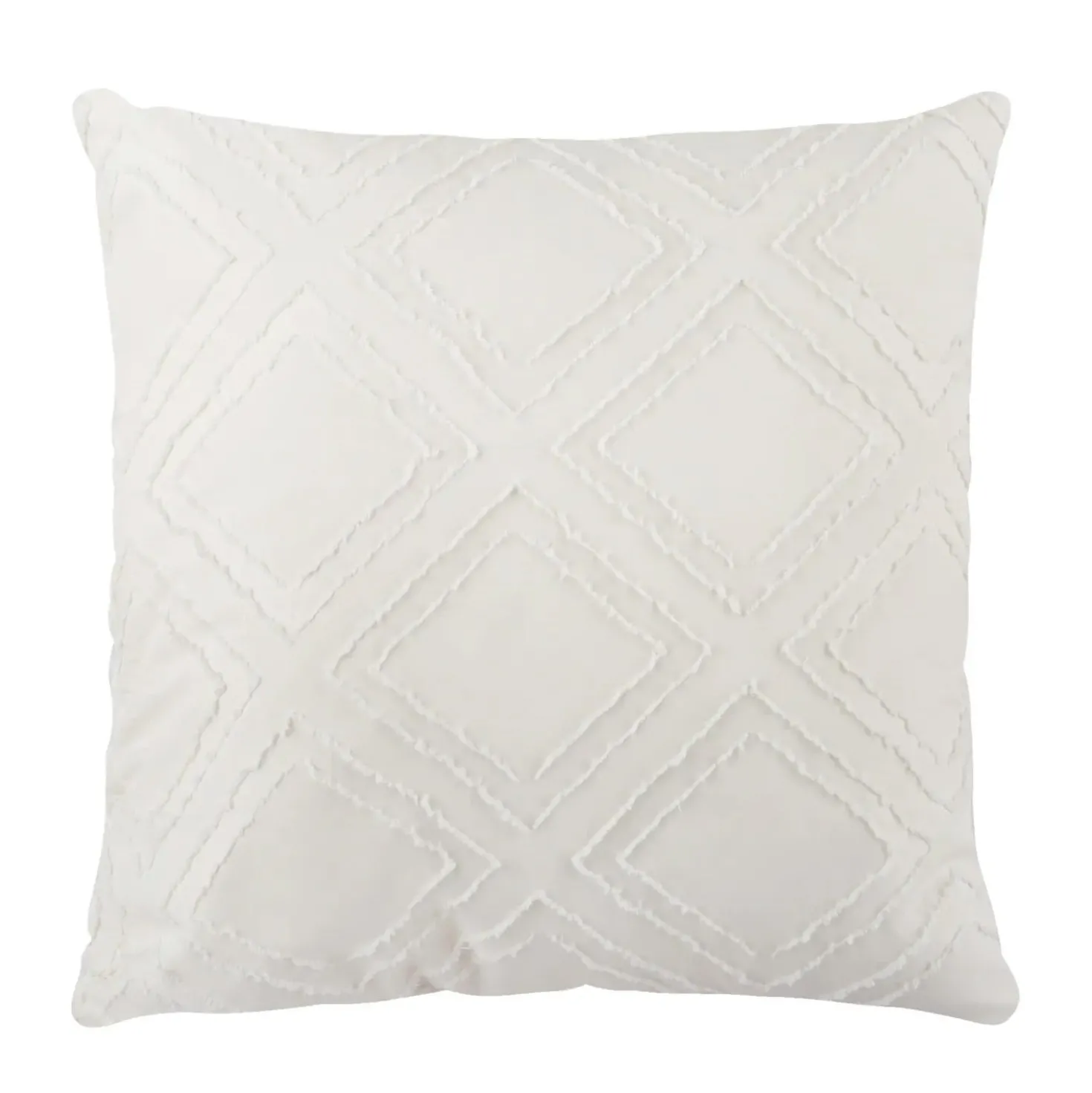 Cuscino divano panna 45x45 cm microfibra