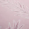 Cuscino divano rosa 45x45 cm foglia