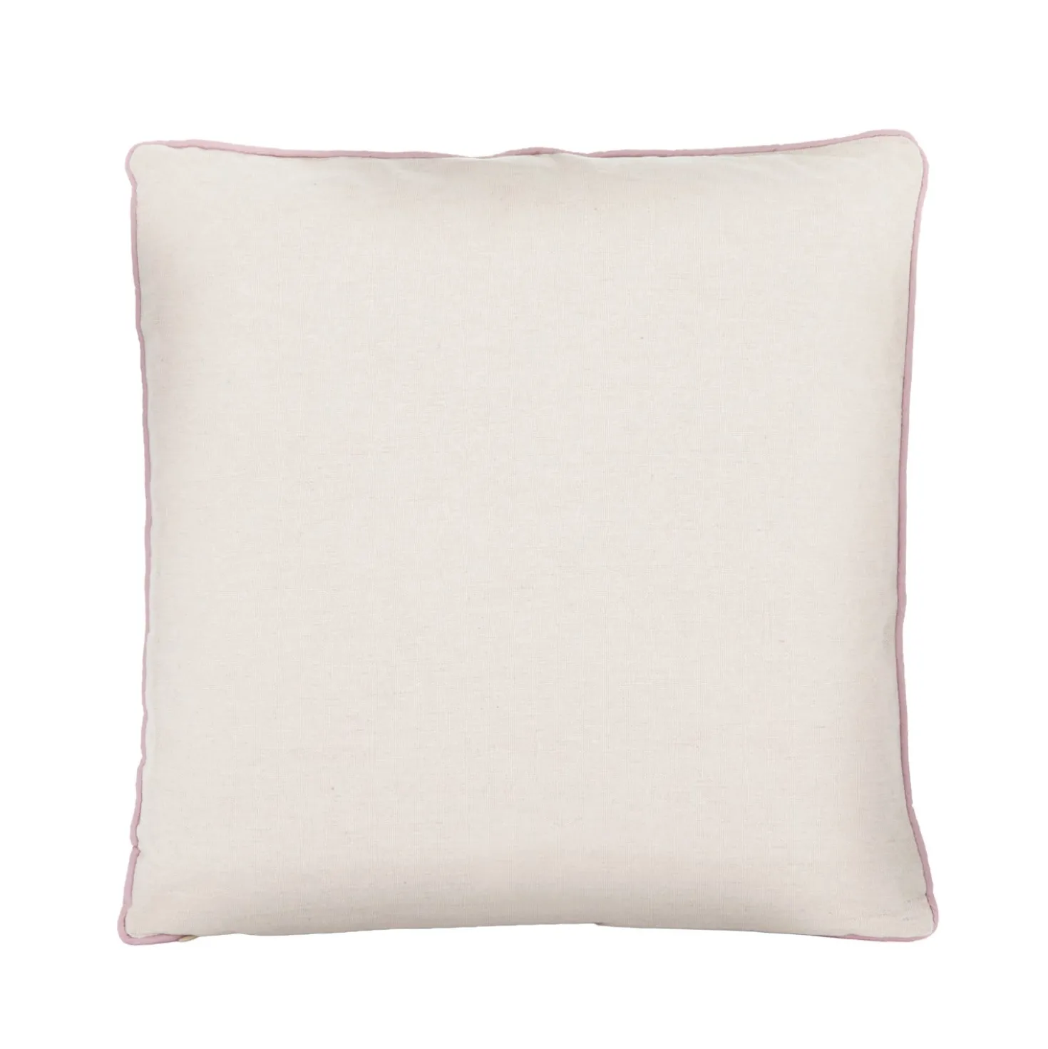 Cuscino divano rosa 45x45 cm foglia