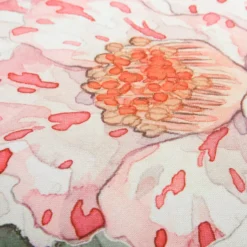 Cuscino divano 45x45 cm fiore rosa