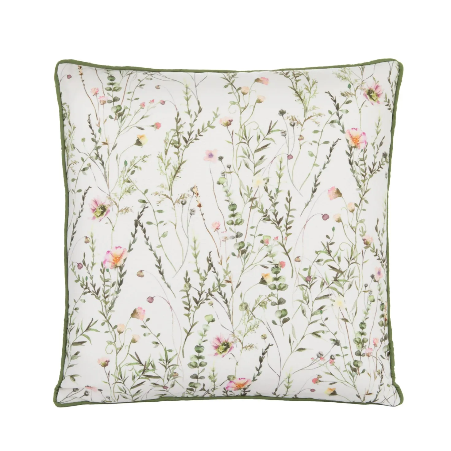 Cuscino divano 45x45 cm fiori colorati