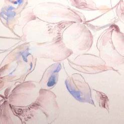 Cuscino divano 45x45 cm fiori rosa cipria