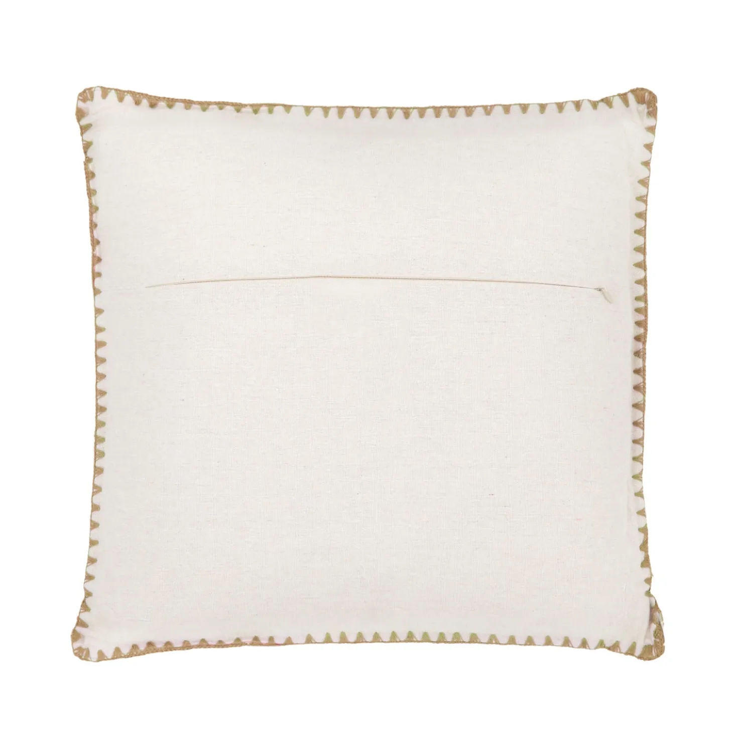 Cuscino divano 45x45 cm fiori tortora