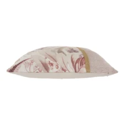 Cuscino divano 45x45 cm foglie beige