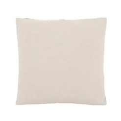 Cuscino divano 45x45 cm foglie beige