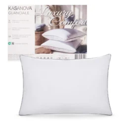Cuscino guanciale percalle Luxury Comfort