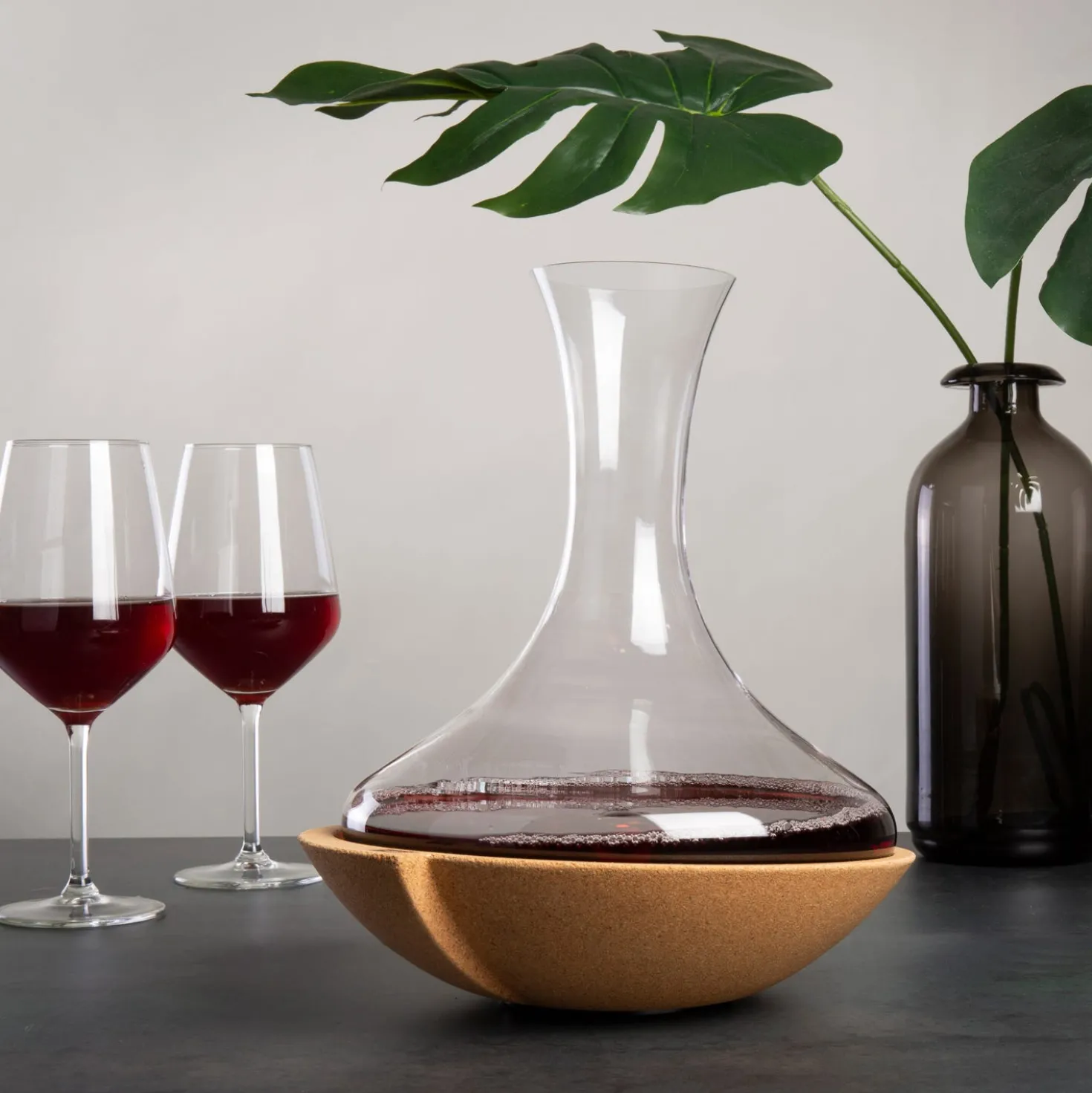 Decanter in vetro e sughero 1,5 lt Vacu Vin
