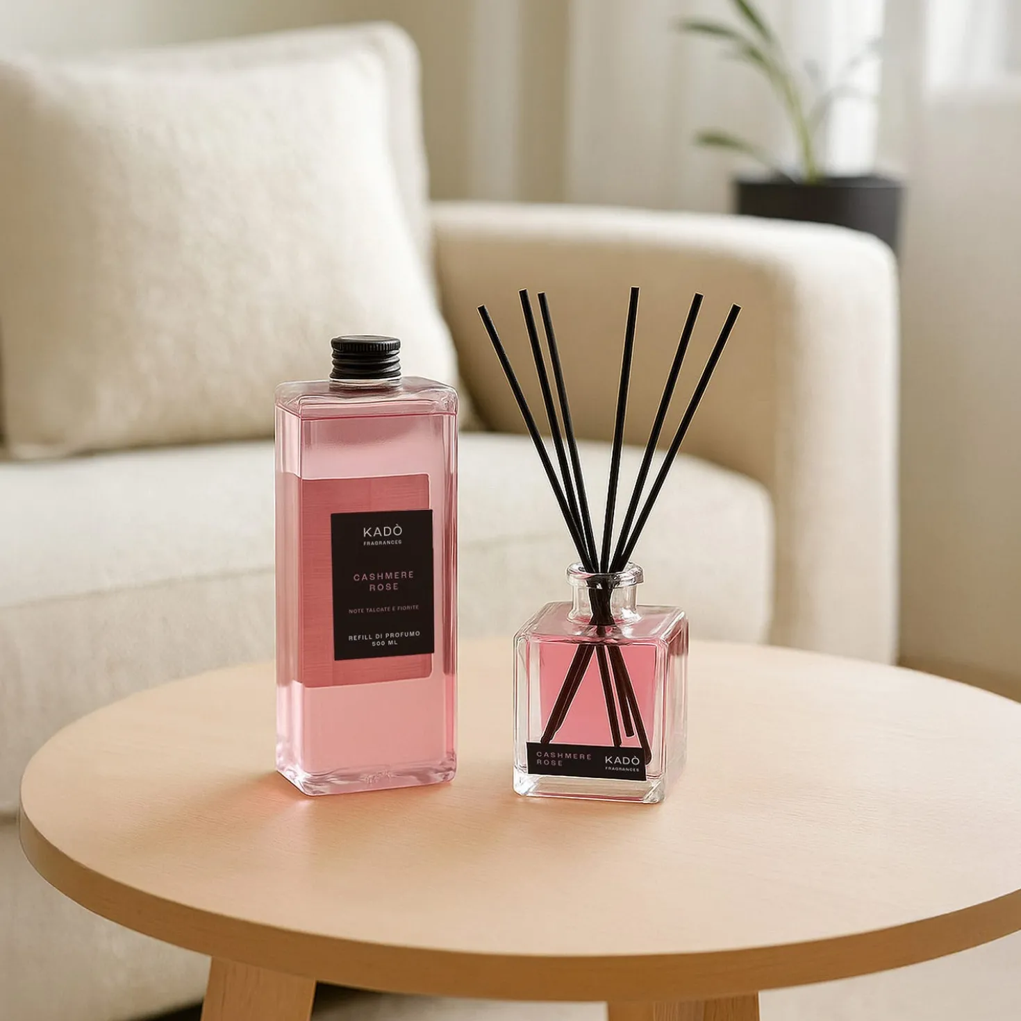 Diffusore ambiente Cashmere Rose 500 ml Kadò Fragrances