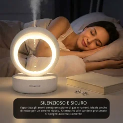 Diffusore elettrico goccia antigravità 680 ml