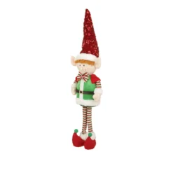 Elfo natalizio gambe in piedi 72,5 cm