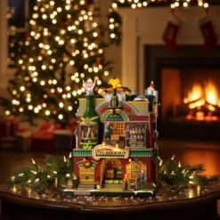 Fabbrica imbottigliamento Lemax decorazione Natale