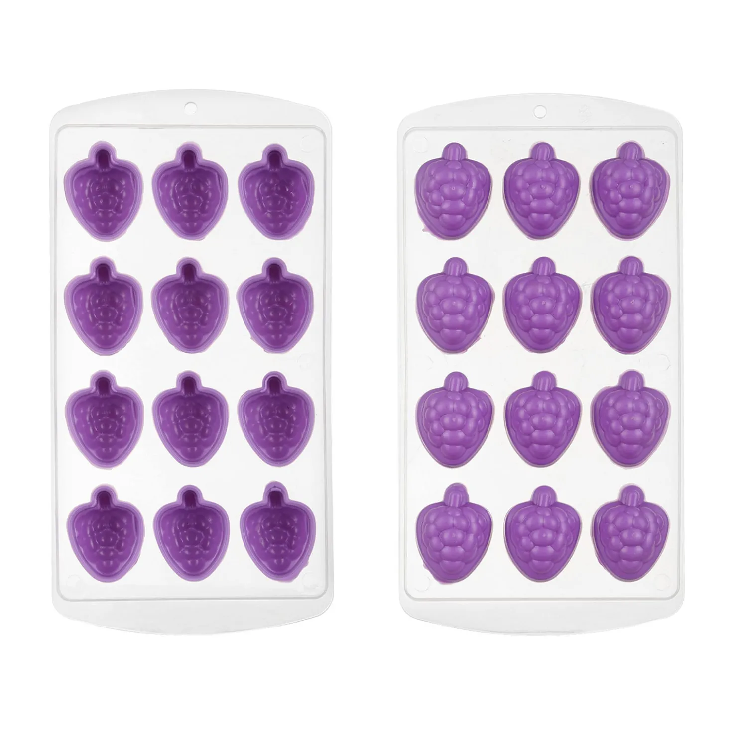 Forma ghiaccio 12 cubetti uva