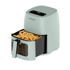Friggitrice ad aria digitale 4 L 1500 W verde salvia