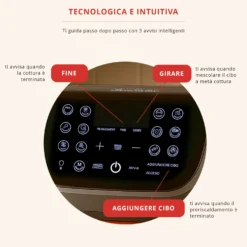Friggitrice ad aria doppia resistenza 6,5 L Fatto in casa da Benedetta