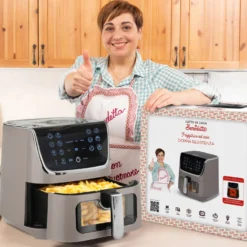 Friggitrice ad aria doppia resistenza 6,5 L Fatto in casa da Benedetta