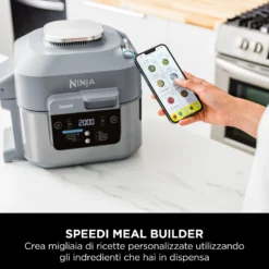 Friggitrice ad aria e cooker vapore 10 in 1 Speedi Ninja
