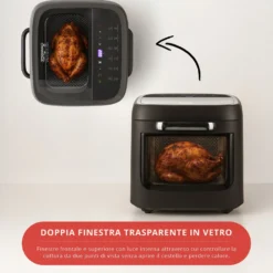 Friggitrice ad aria XXL 12 L 1800 W Fatto in casa da Benedetta