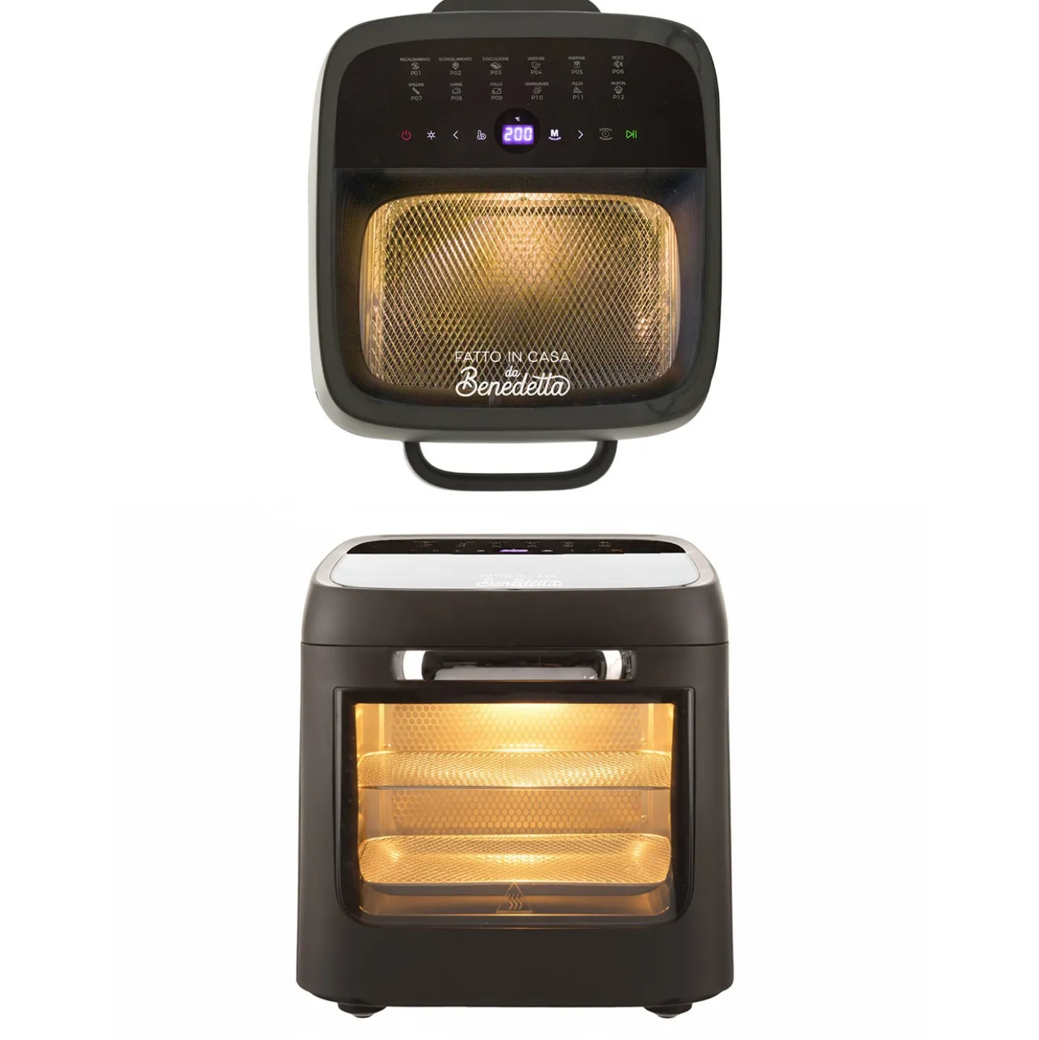 Friggitrice ad aria XXL 12 L 1800 W Fatto in casa da Benedetta