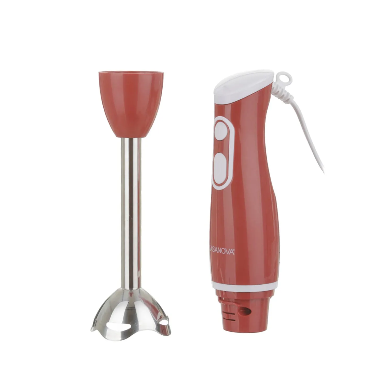 Frullatore a immersione rosso 200 W