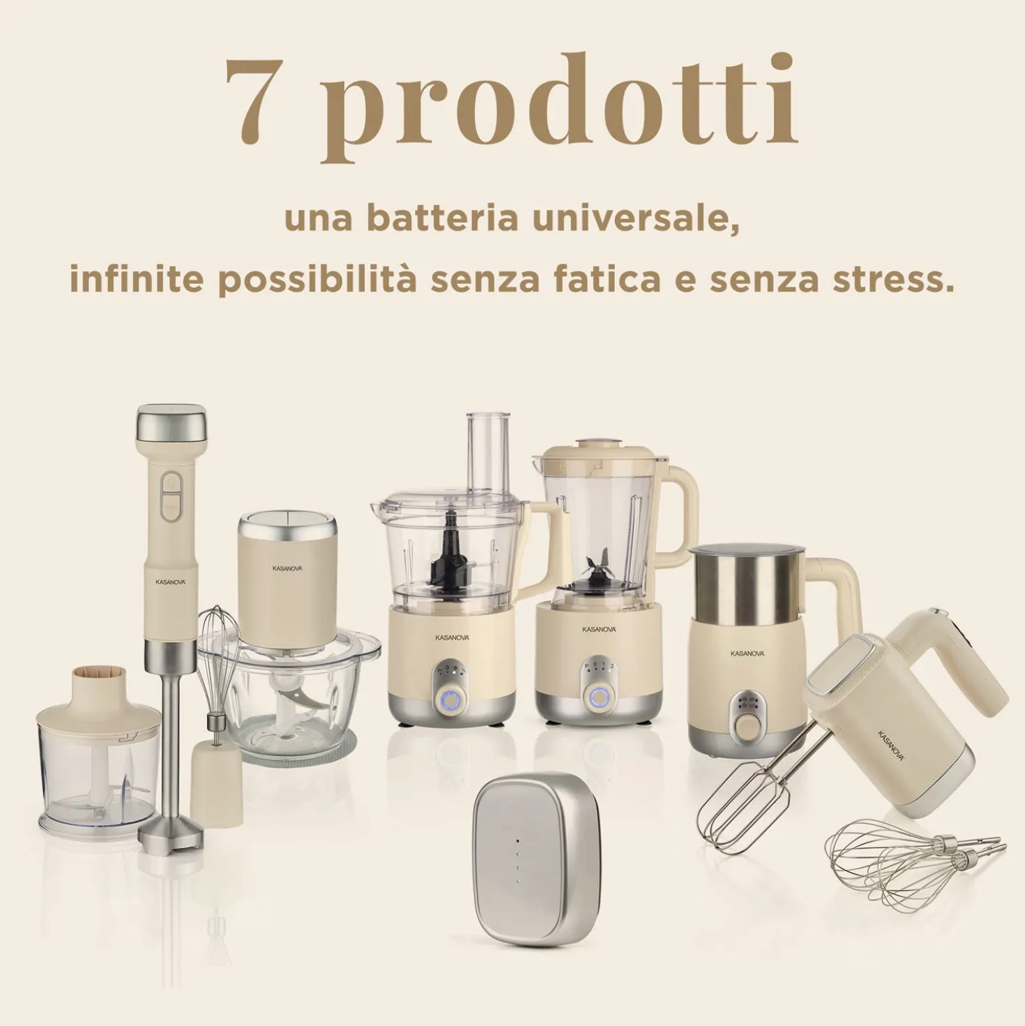 Frullatore a immersione senza fili 200 W Liberty senza batteria
