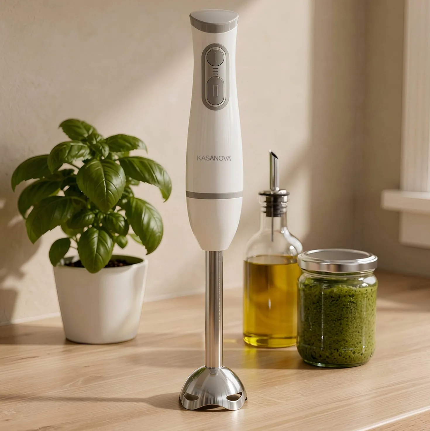 Frullatore a immersione 200 W bianco
