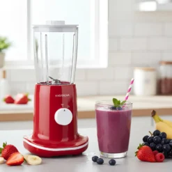 Frullatore 300 W con brocca 500 ml rosso